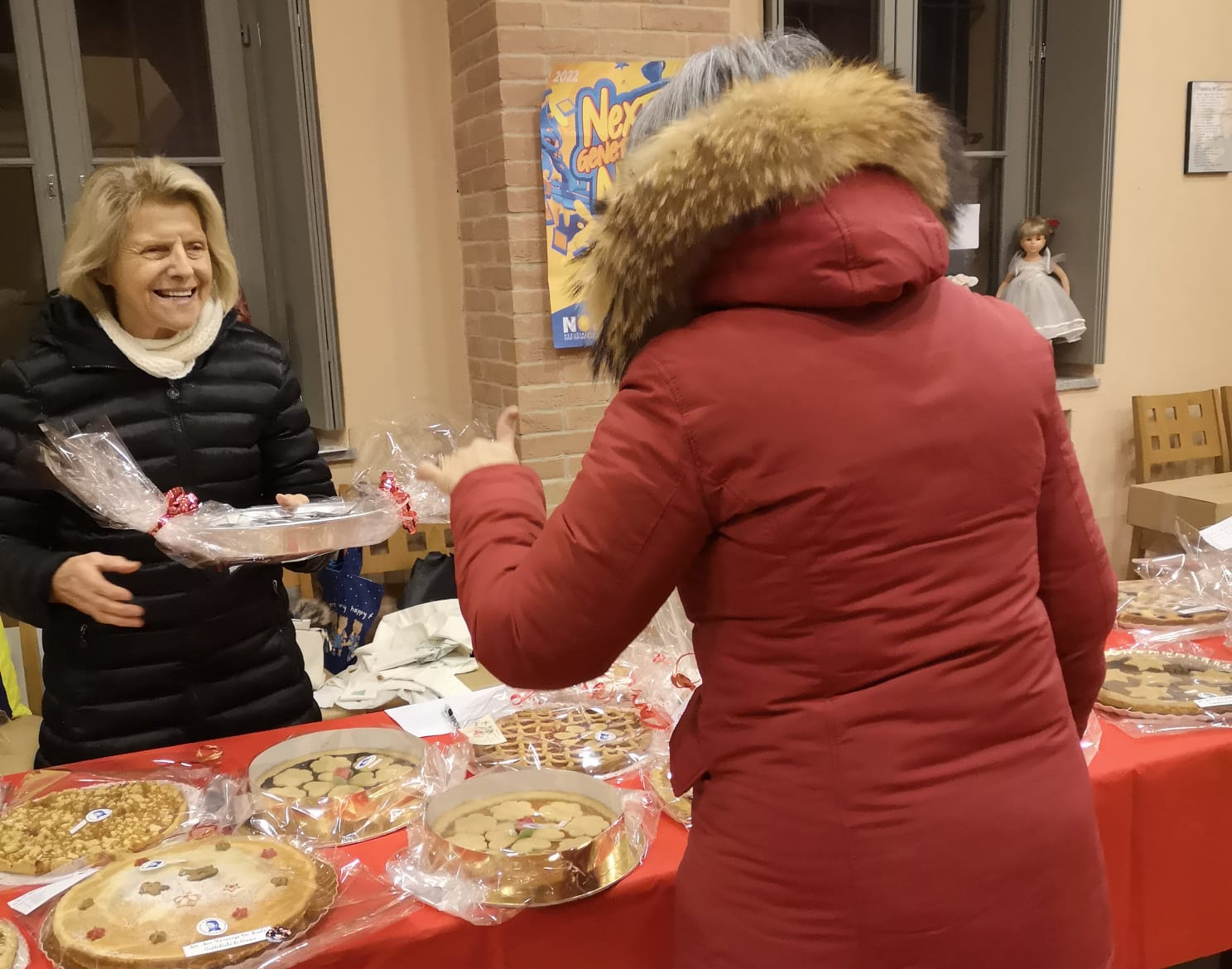 Ottimo riscontro per la vendita di torte e biscotti