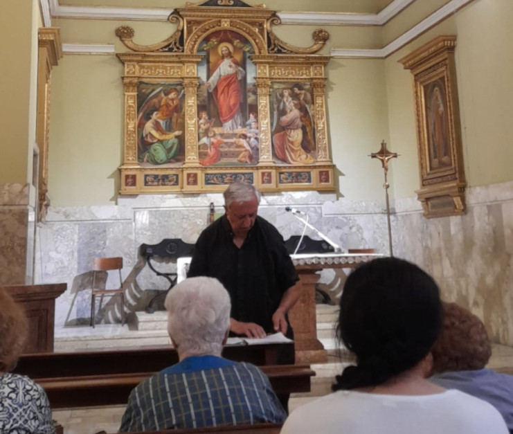 San Vincenzo al ritiro spirituale guidato da don Angelo Frassi